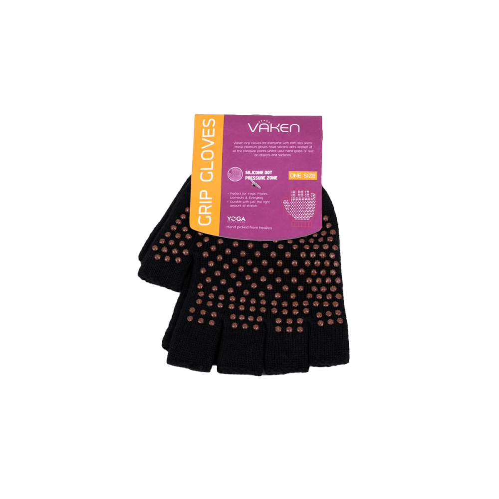  ถุงมือกันลื่น Vaken รุ่น Grip Gloves สีน้ำตาล